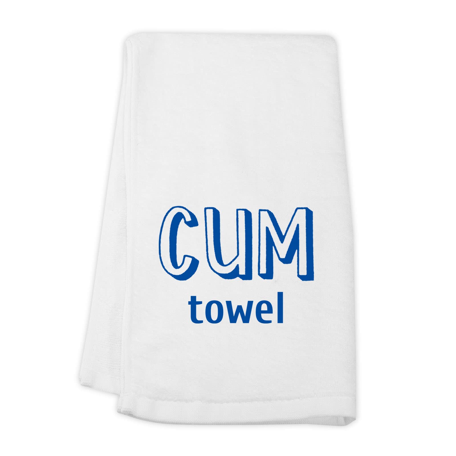 Funny Cum Towel Naughty Gag Gift Adult Humor Gift Wash Towel for Boyfriend Husband Adult (CUM towel EU)
