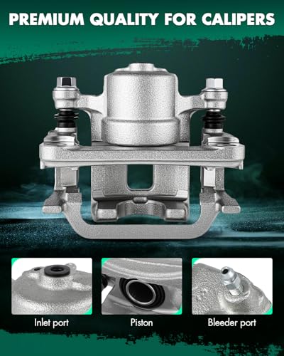 Image of SCITOO Rear Left Disc Brake Caliper 19B2792A Fit For Infiniti 2005-2010 For Nissan 2006-2009(Only 1 Brake Caliper)