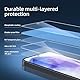 NEW’C 3 Stück für Samsung Galaxy A55 5G für Panzerglas, Frei von Kratzern, 9H Härte, HD Displayschutzfolie, 0.33mm Ultra-klar, Ultrabeständig