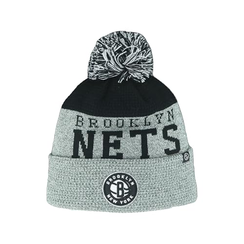 Brooklyn Nets NBA Officially Licensed Beanie Pom...