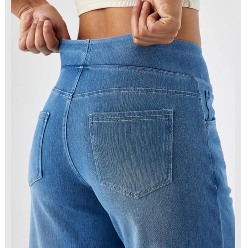 Wide Leg Jeans Woman, Womens Baggy Jeans, High Waisted Wide Leg Jean-s for Women with Pockets3