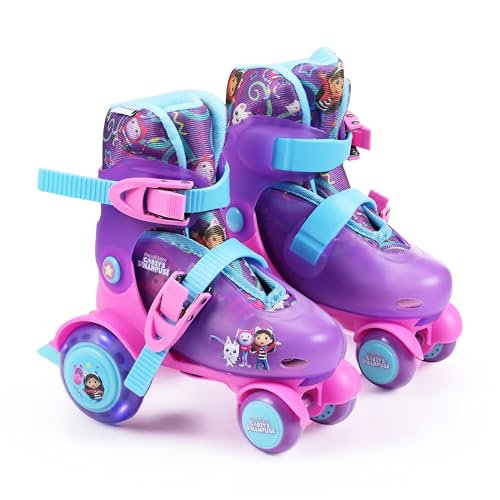 Image of Trainer Skates for Kids, Light Up LED Wheels, Adjustable