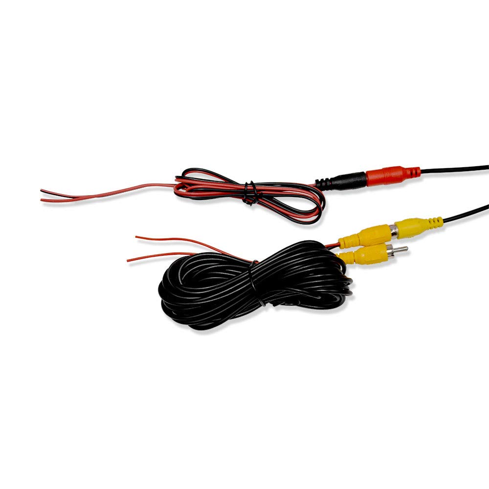 HUIOP Telecamera Posteriore Per Auto Con Porta Targa Europea – CCD HD, Visione Notturna 12 LED, Angolo 170° - 4