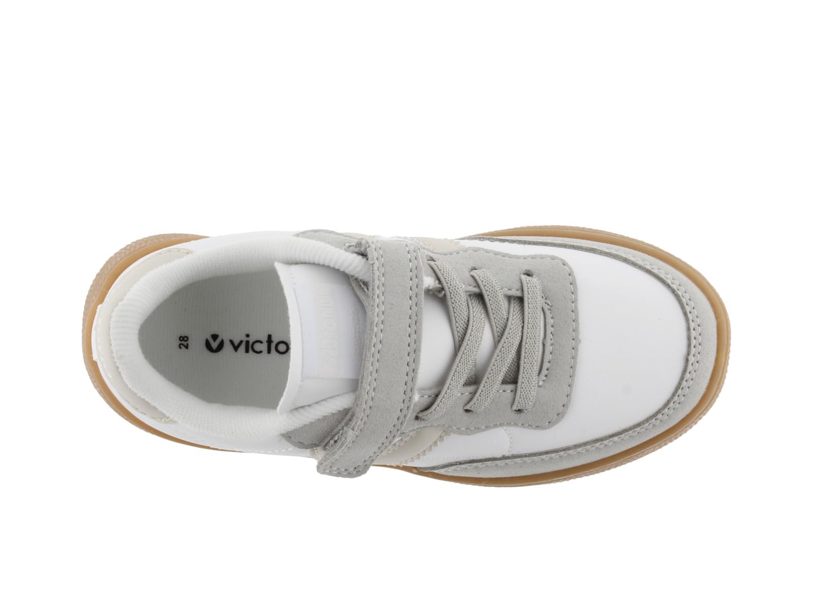 victoria Zapatillas Unisex Oslo Efecto Piel & Piezas Color & Suela Caramelo 1256102 para Niños