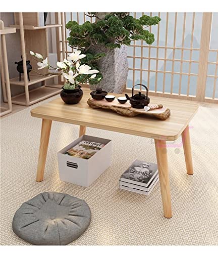 Image of BAS Brwon Art Shoppee Fold-able Rectangle Shaped Side Table /Tea Coffee Breakfast and Laptop Table ( Engineered Wood,Natural )