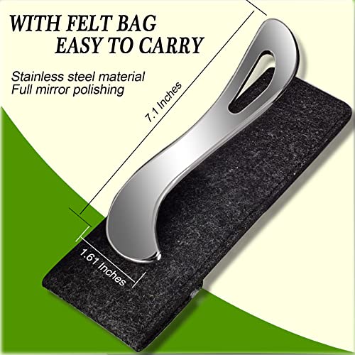 Image of BYYDDIY Non-Magnetic 304Stainless Steel Gua Sha Muscle Scraper Tools,Scraping Massage Tools,Scar Tissue Tool,IASTM Tools,Fascia Scraper,Soft Tissue Massage Tool, Guasha Tool for Body