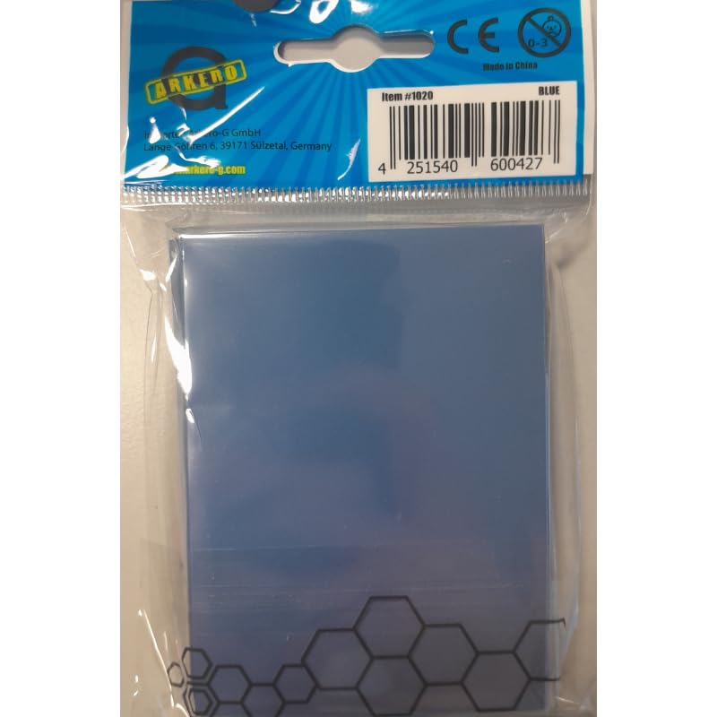 arkero g card sleeves Arkero-G 50 Standard Matt Blau/Blue Kartenhüllen Größe 66 x 91 z.B. MTG Magic & Poke-Karten Spielzeug Pack Option::Mewtwo + Alakazam + Machamp (Unsearched) American God Cards Buy with confidence Completed Team Rocket set!