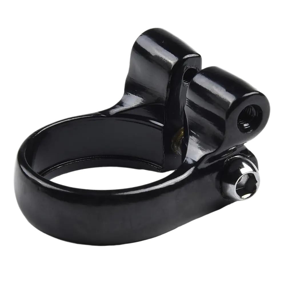 Morsetto Sella Bici Connettore morsetto sedile bicicletta Reggisella Supporti portabiciclette Finitura nero opaco Collarino Reggisella