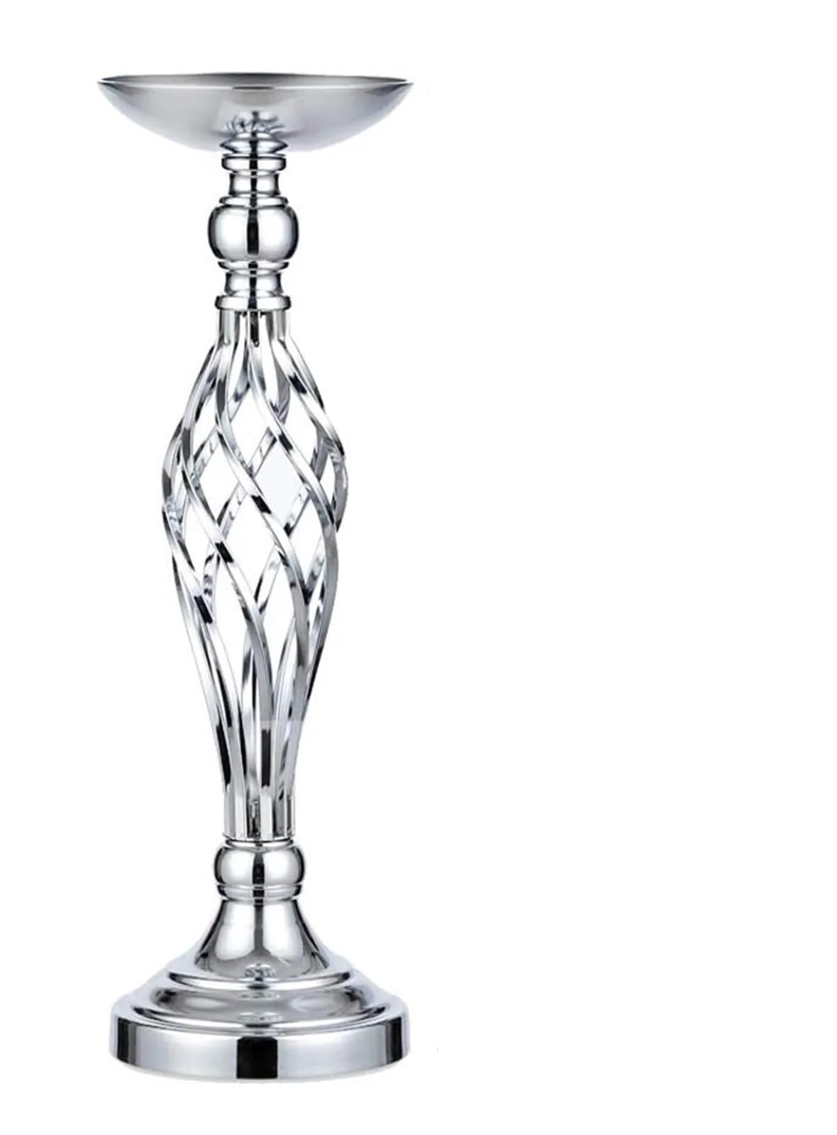 Metal Vase Wall Holder 3-Pack Wedding Table Vases, Metal Centerpiece & Candle Holders for Aisle & Home(58cm S)