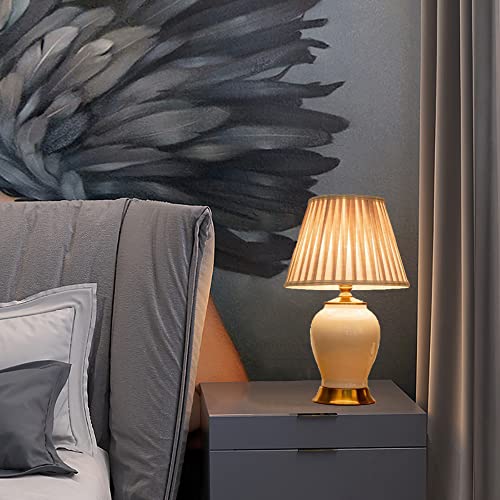 Mengjay Lampade da Comodino, Lampada da Tavolo in