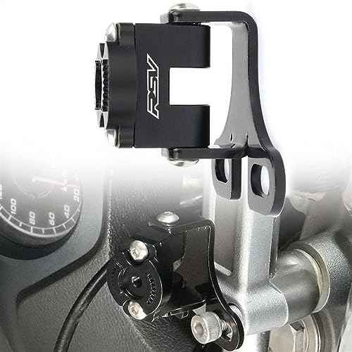 Support de navigation moto Aprilia Dorsoduro 1200 fixé sur guidon de 2011 à 2023