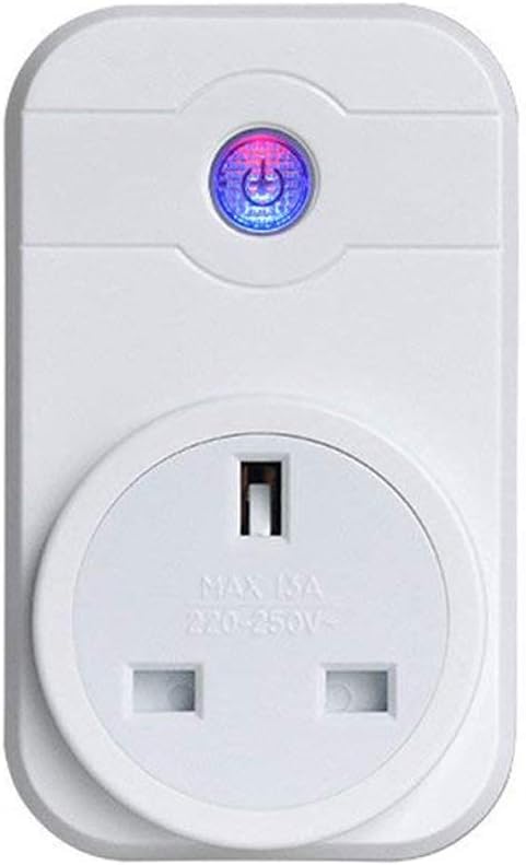 WiFi Smart Plug,LIUJIE Wireless Smart Outlet Remote Control Wi-Fi Plug Timer Switch Socket Work with Alexa and Google Assistant No Hub Required (One Pack)