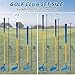 PGM Children's Golf Club Set - Can Hit Real Balls, 3 Pieces Clubs Includes Wood, Iron, and Putter, Great for Beginner Boys and Girls, Instructional Training Set