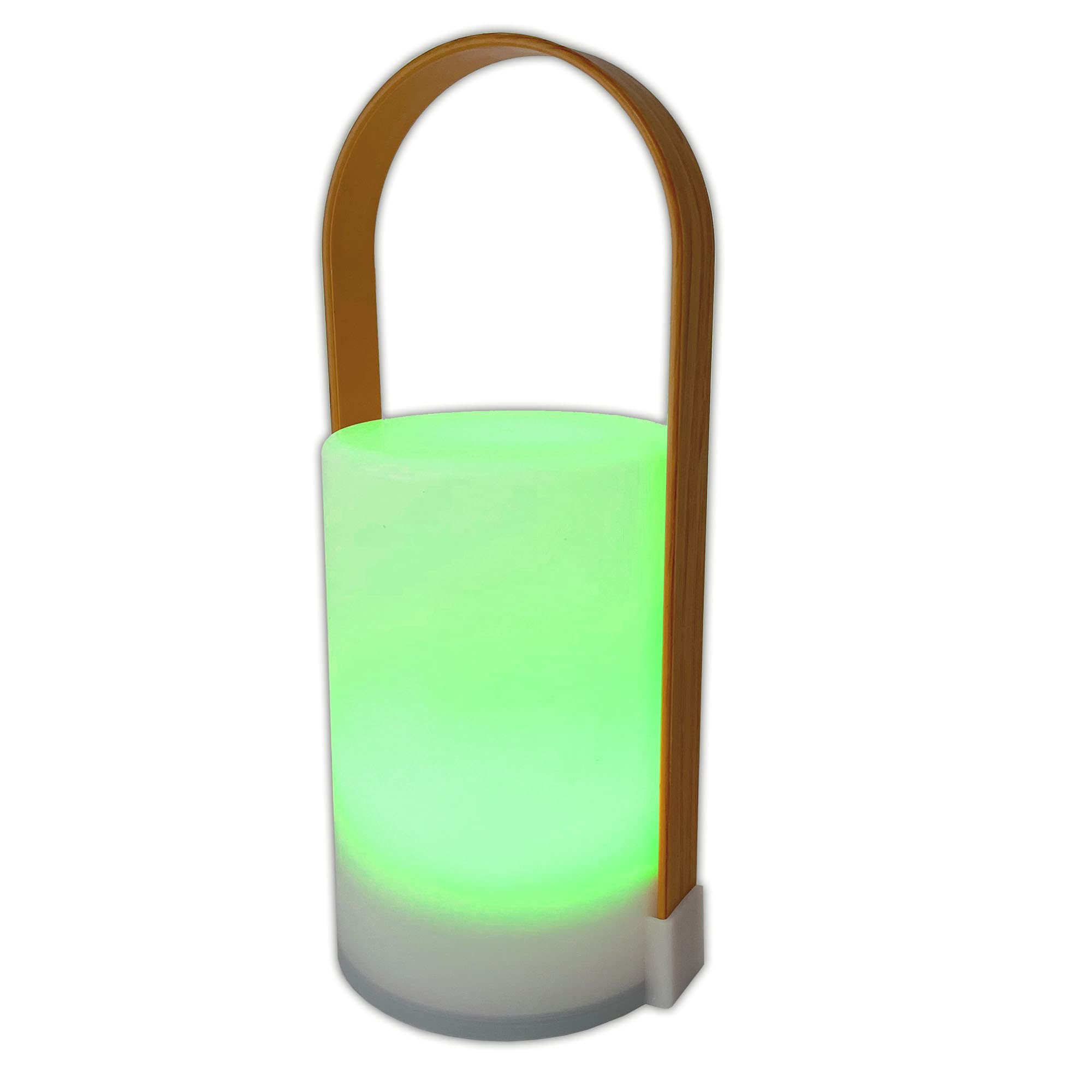 HAC24 4er Set LED Lampe Tischlampe Dekolampe Wohnzimmerlampe Batteriebetrieben Beleuchtung Warmweiß oder Farbwechsel Nachttischlampe