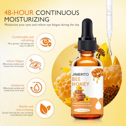 Natural Honey Infused Serum, Daily Hydration & Nourishing, Gentle Care, 30mL- 2PC - Image 4