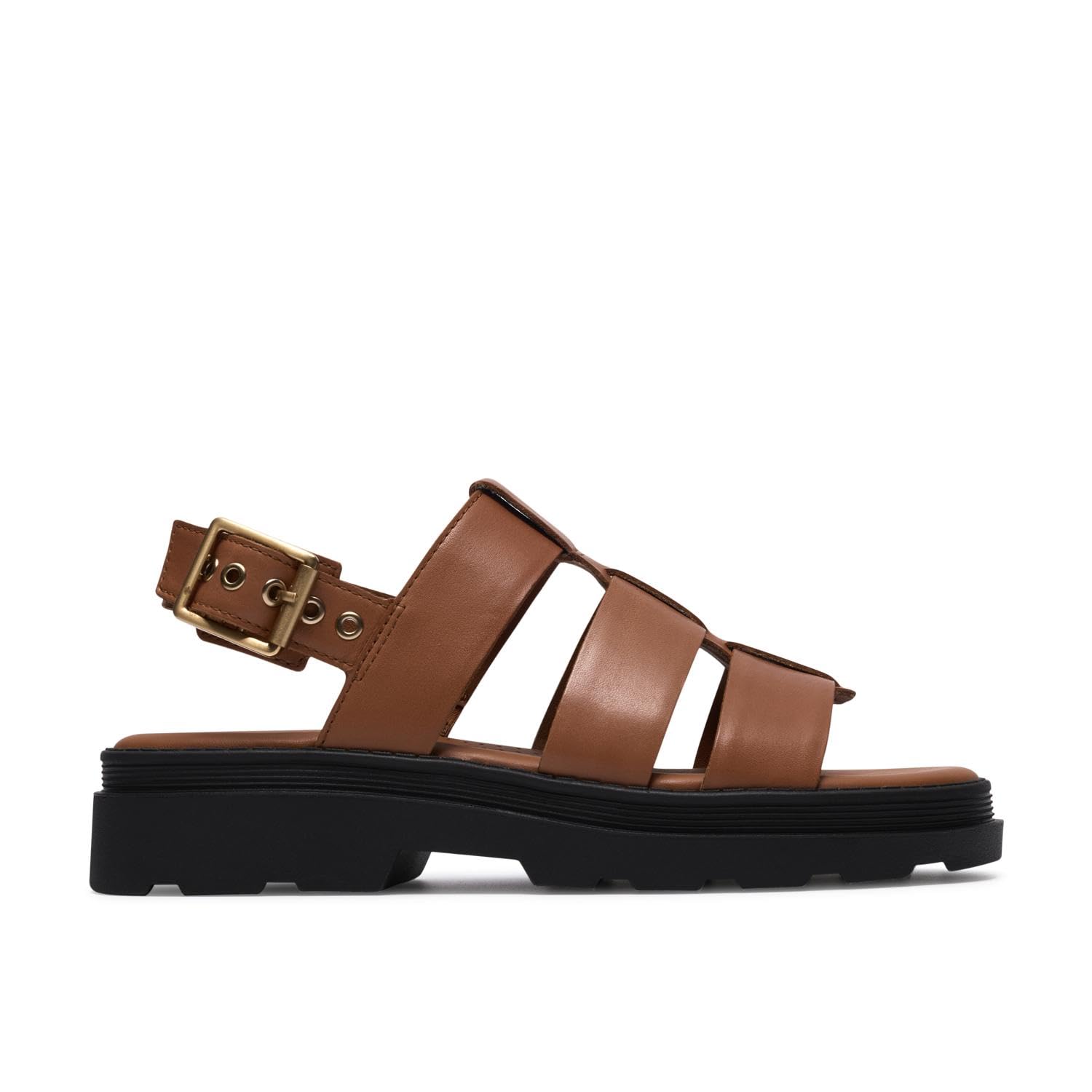 Clarks Orinoco3 Strap Womens Tan Leather, 7.5