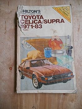 Paperback Chilton's repair & tune-up guide, Toyota Celica/Supra 1971-83, all models Book