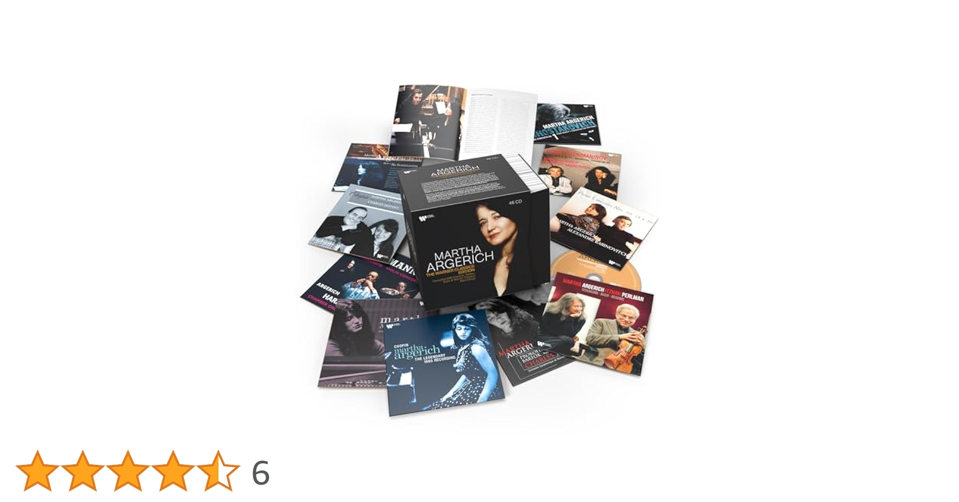 46CD アルゲリッチ　ワーナー・クラシックス・エディション 46CD アルゲリッチ ワーナー・クラシックス・エディション