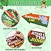 Hooqict 20 Pieces Safari Party Sign for Welcome to Jungle Safari Theme Party Decorations Directional Signs Classroom Wild Animal Birthday Party Decorations Zoo Party Supplies