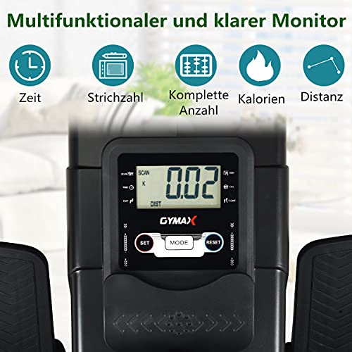 RELAX4LIFE Magnetisches Rudergerät, Faltbare Rudermaschine mit 10 stufiger Widerstandseinstellung, Trainingsgerät mit… – Bild 5