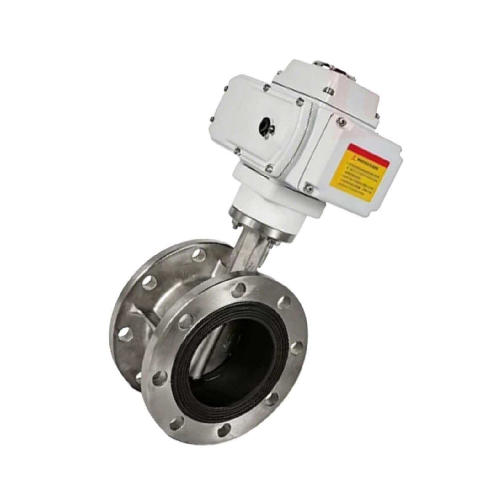 Válvula de mariposa de brida eléctrica D941X DN80