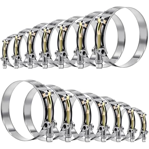 WYSIWYKA 14-Piece T-Bolt Clamp Set Cover