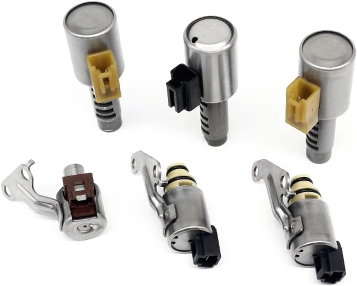 6PCS/Set U540E U540 Transmission Valve Body Solenoid Kit Compatible With Toyota VIOS Paseo Serion Terios 2002-2009