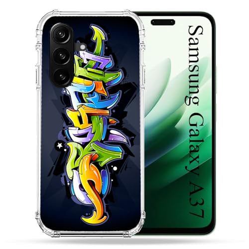 Coque Samsung A37 5G Graffiti robuste pour éviter de briser l'écran de son téléphone