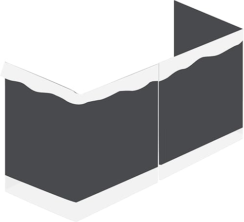 Miniatura 7 de Cortinas opacas para dormitorio individual y individual, litera, a prueba de polvo, para debajo de la cama, cortinas de privacidad, 2 paneles