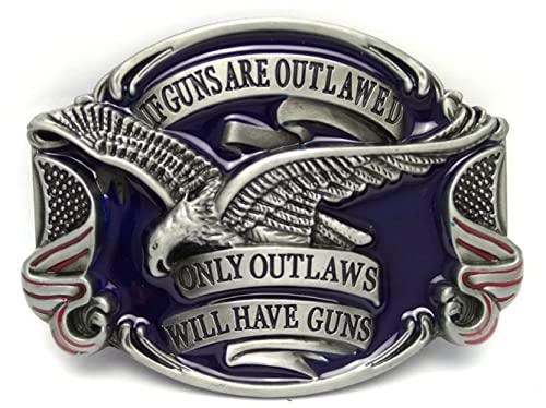 If Guns Are Outlawed Belt Buckle BU32