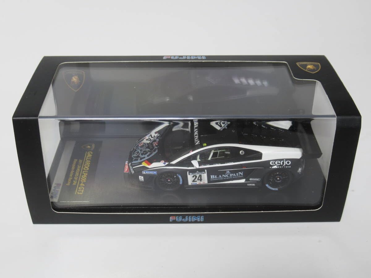 Amazon | 1/43 ガヤルド LP600-4 GT3 ブランパンライターレーシング