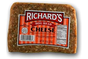 Richard's Hog Sausage Gourmet Cheese Head Recipes (5 Units Included Per Order)