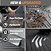 AIPOIL® Floor Mats & Cargo Liner Set for 2015-2024 2025 Ford Edge & 2019-2024 2025 Ford Edge ST All Weather Protection TPE Anti-Slip Automotive Full Set Custom Car Mats Accessories - Black