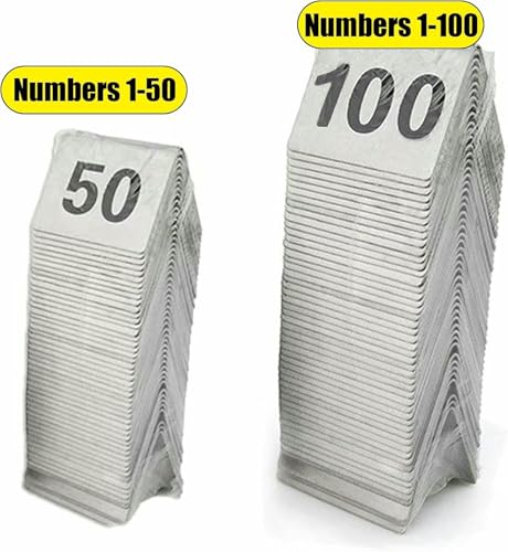 Numéros de table en acier inoxydable durable pour mariages et grands banquets - 4
