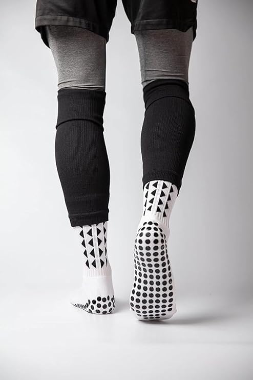 Gain The Edge Football Grip Socks 3.0-2pc and 4pc Set - Non Slip Football Socks - Updated Model