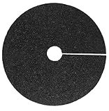 Rubberific 36" Recycled Rubber Mulch Tree Ring Easy Install Looks Like Real Mulch 1 Pack - Black