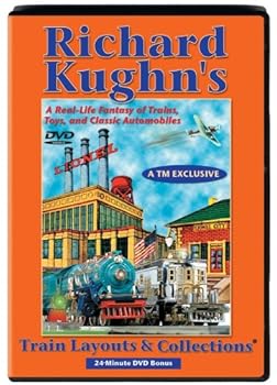 DVD Richard Kughn's Train Layouts & Collections Book