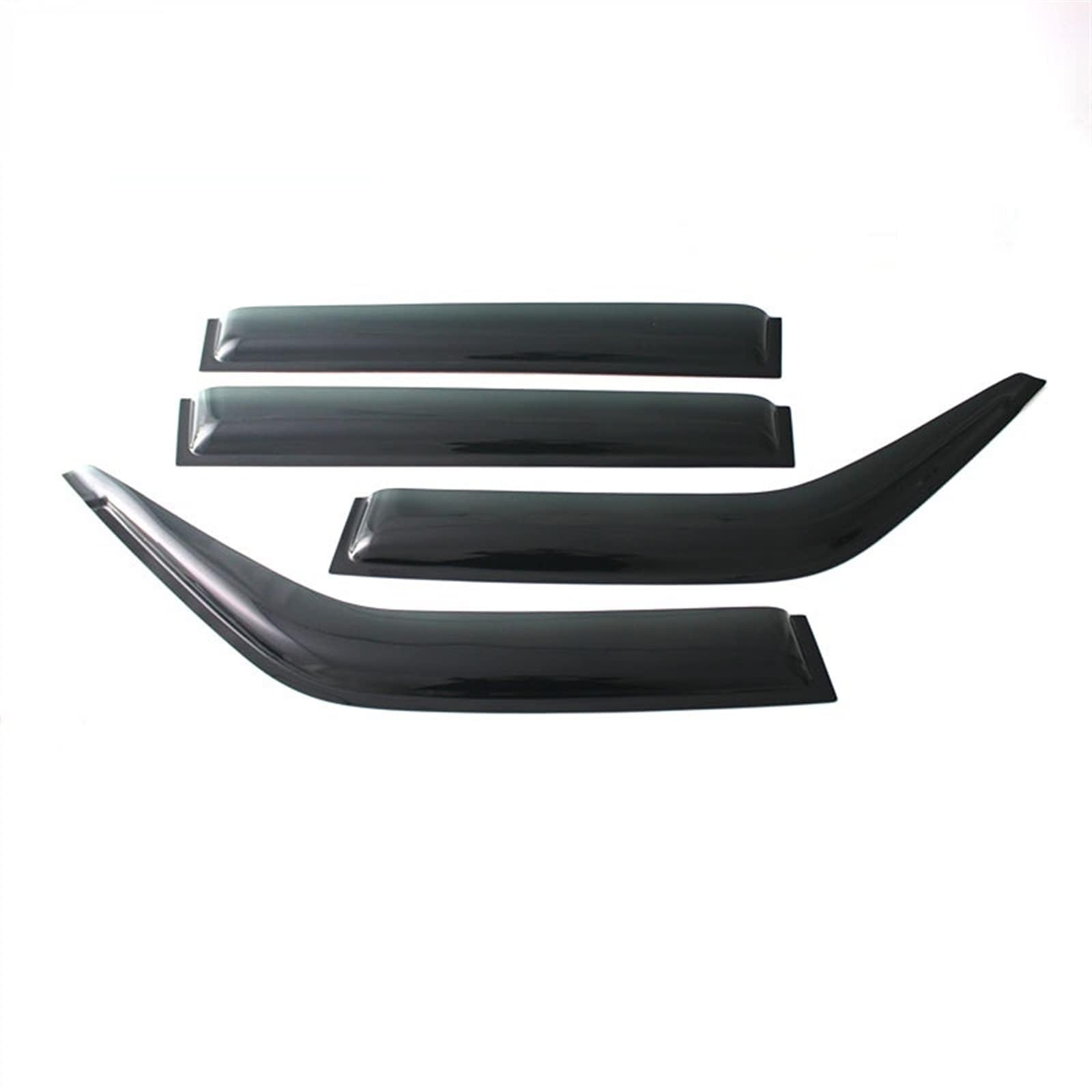 4 Piezas Deflectores de Viento para Toyota Land Cruiser Prado 120 J120 FJ120 2003-2009,Viseras Protector de Lluvia Cortavientos Ventana Protector