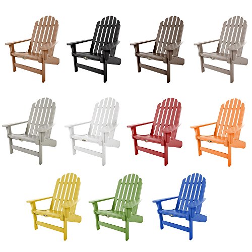 Original Pawleys Island Gray Durawood Essentials Adirondack Chair, Eco-Friendly Durawood, Stainless Steel Hardware, Fit N Finish, Handcrafted In The Carolinas #TOP7