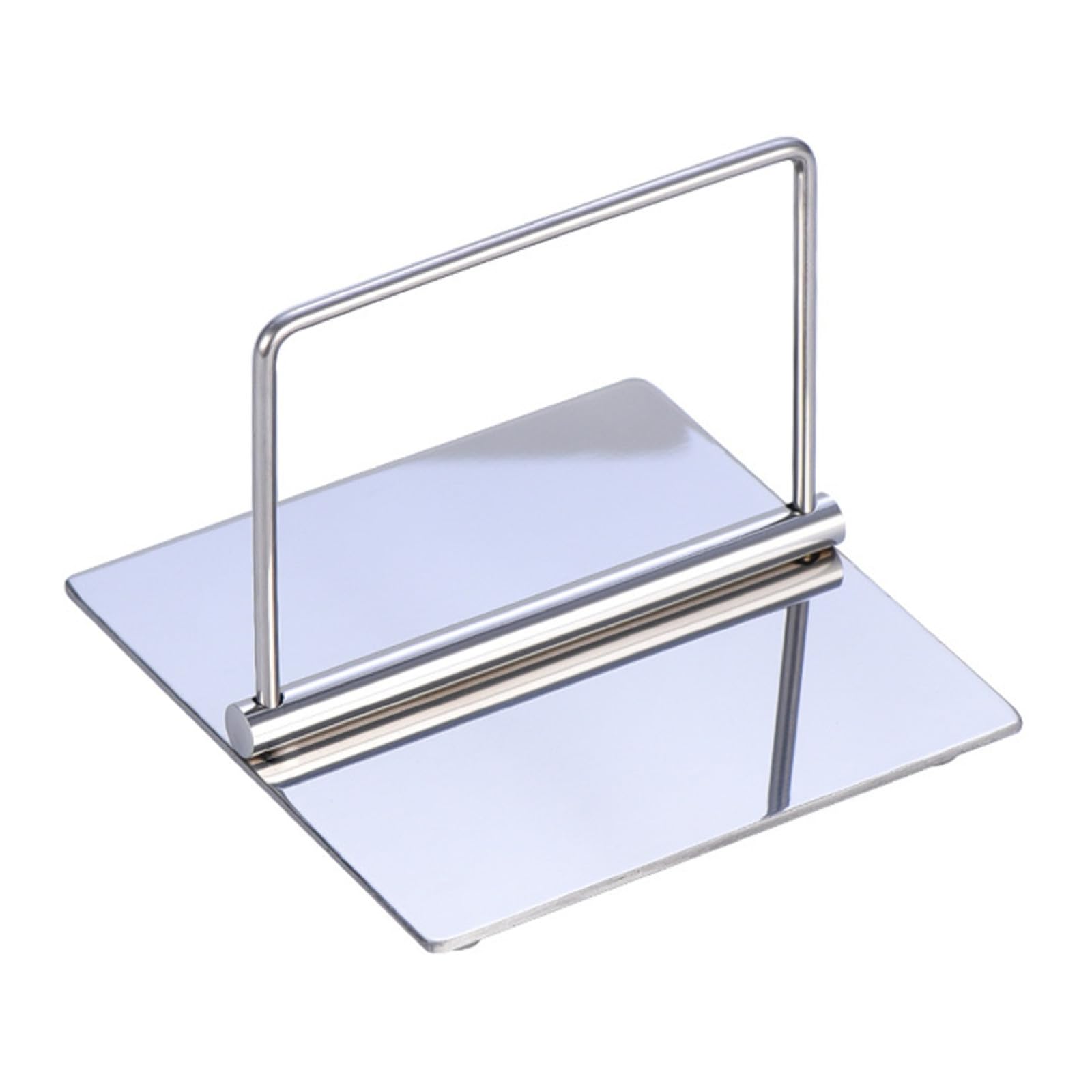 CALLARON 1pieza Soporte de Servilletas Plateado de Acero Inoxidable Dispensador Resistente para Toallas de Papel para Hogar Oficina y Restaurantes