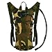 Bormart 3L 3 Liter 100 ounce Hydration Pack Bladder Water Bag Pouch Hiking Climbing Hunting Running Survival Outdoor Backpack (Jungle camouflage)