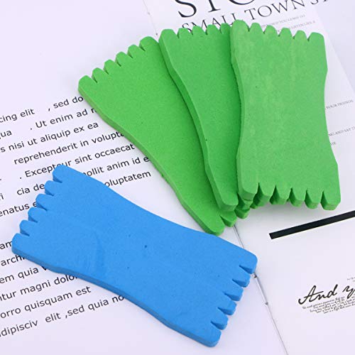 BESPORTBLE 20PCS Fishing Winding Board Winding Boards Winding Cards Winding Boards for Fabric Foam Sponge Wrapped Wire Fishing Winding Board Fishing Line Board Spool Fishing Line Accessories - Image 8
