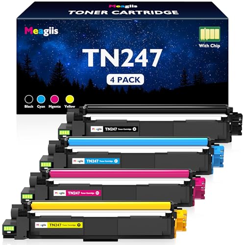 Toner TN247 compatible Brother remplace sans blocage vos cartouches vides