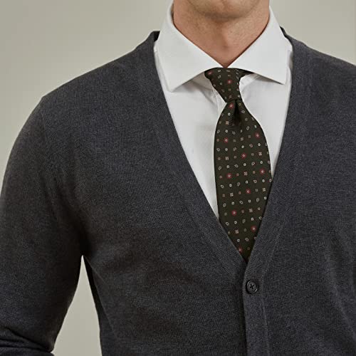DAY CLOTH∞Daycloth カーディガン メンズ Vネック セーター ニット 無地 長袖 綿 100 コットン ボタン 春 秋 冬 ビジネス 学生 大きいサイズ スクールカーディガン 男 の商品画像 7
