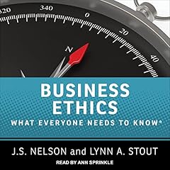 Business Ethics Audiolibro Por J.S. Nelson, Lynn A. Stout arte de portada