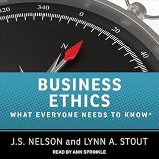 Business Ethics Audiolibro Por J.S. Nelson, Lynn A. Stout arte de portada