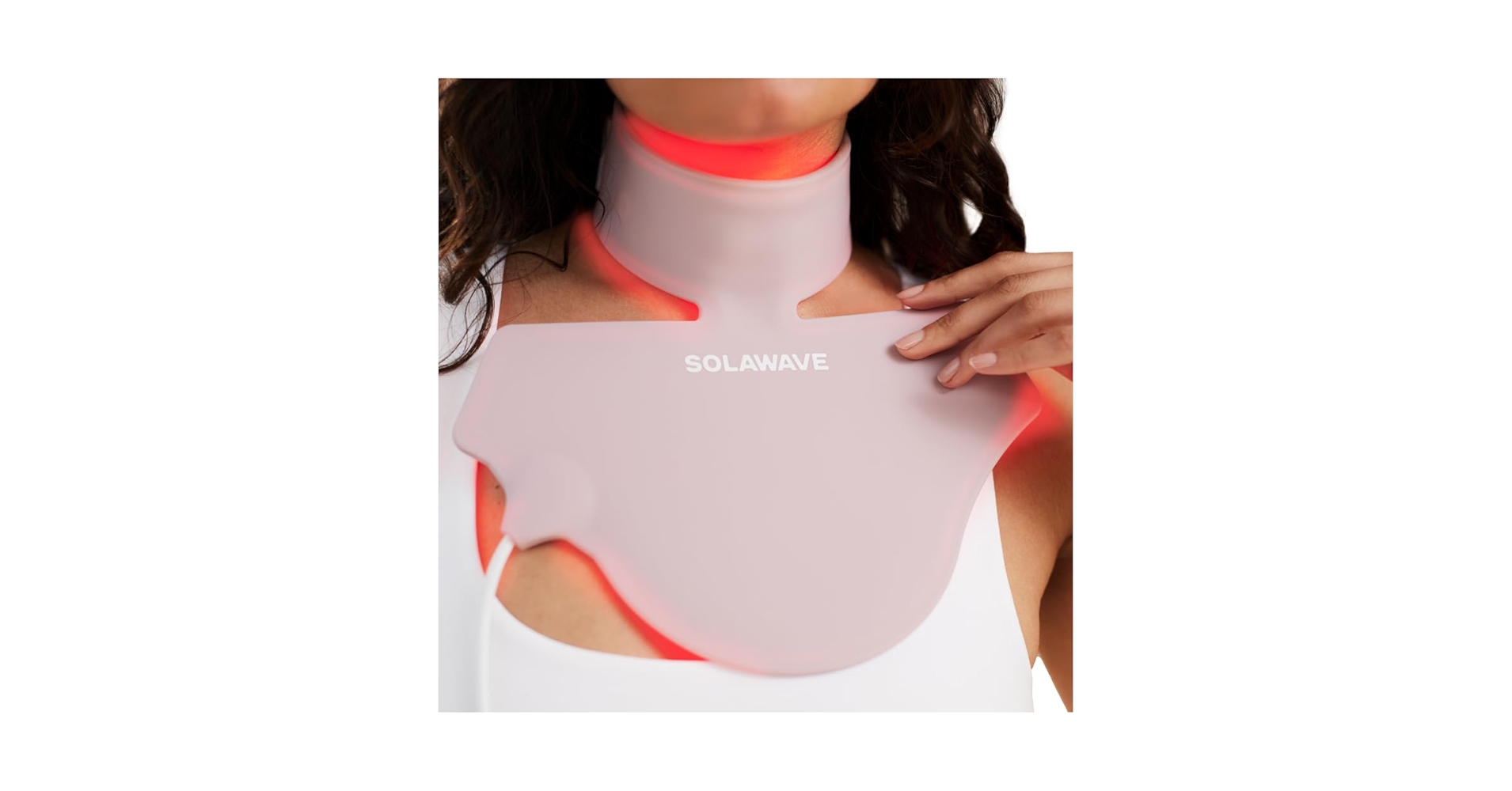Amazon.com: Solawave Red Light Therapy Mask for Neck & Chest | Red