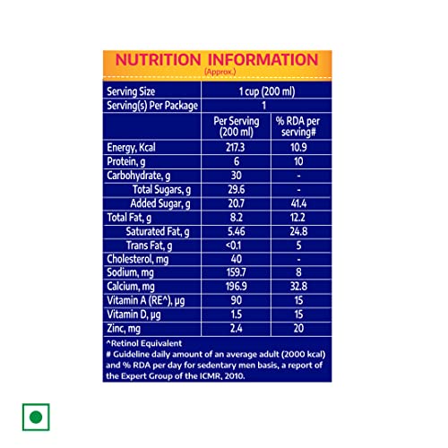 Image of Cavin's Vanilla Milkshake | Classic Vanilla Flavoured Ready to Drink Milk Beverage | Smooth & Creamy | 180ml