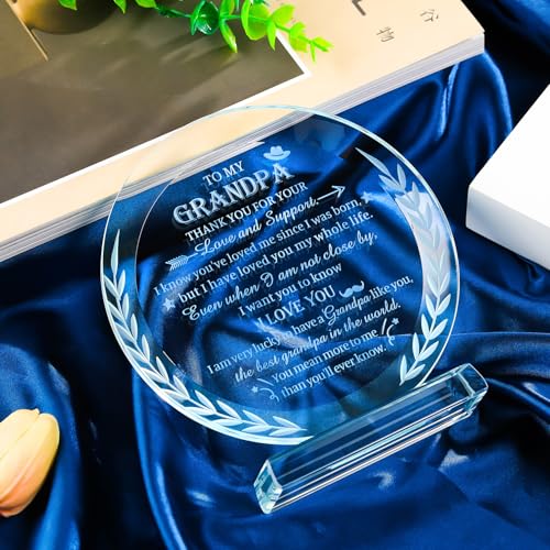 Movdykagiftsforgrandpagrandpabirthdaycrystalengravedkeepsakesbestgrandpaevergiftsfromgranddaughtergrandsonfathersdaythanksgivinggrandparentsdaygiftsgrandfather Urban Country Home Decor Movdyka gifts for grandpa grandpa birthday crystal engraved keepsakes best grandpa ever gifts from granddaughter grandson fathers day thanksgiving grandparents day gifts grandfather urban country home decor