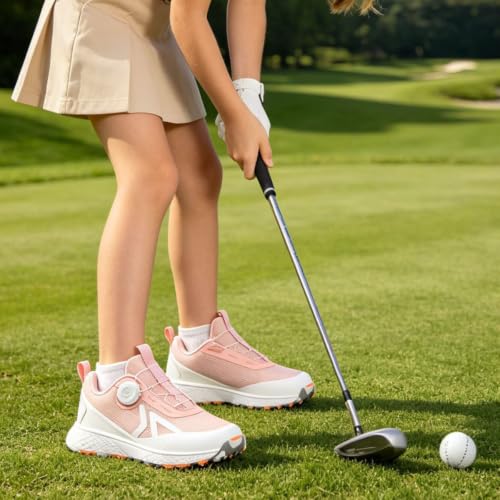 Zapatillas de golf profesionales para mujer, impermeables y de alta comodidad 2